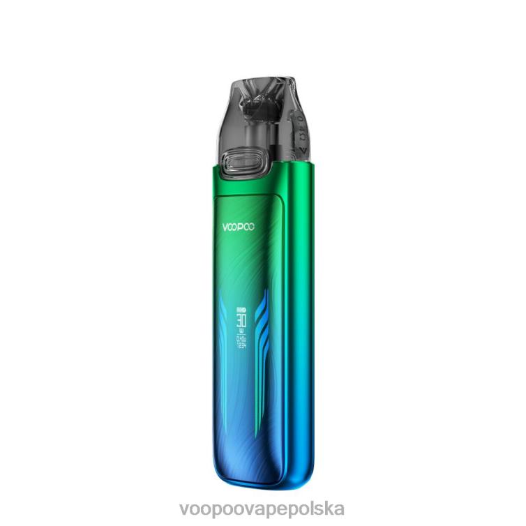 neonowy błękit